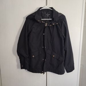 Haute Monde Black Raincoat for Men